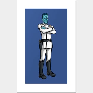 Rebel Toons Thrawn Posters and Art